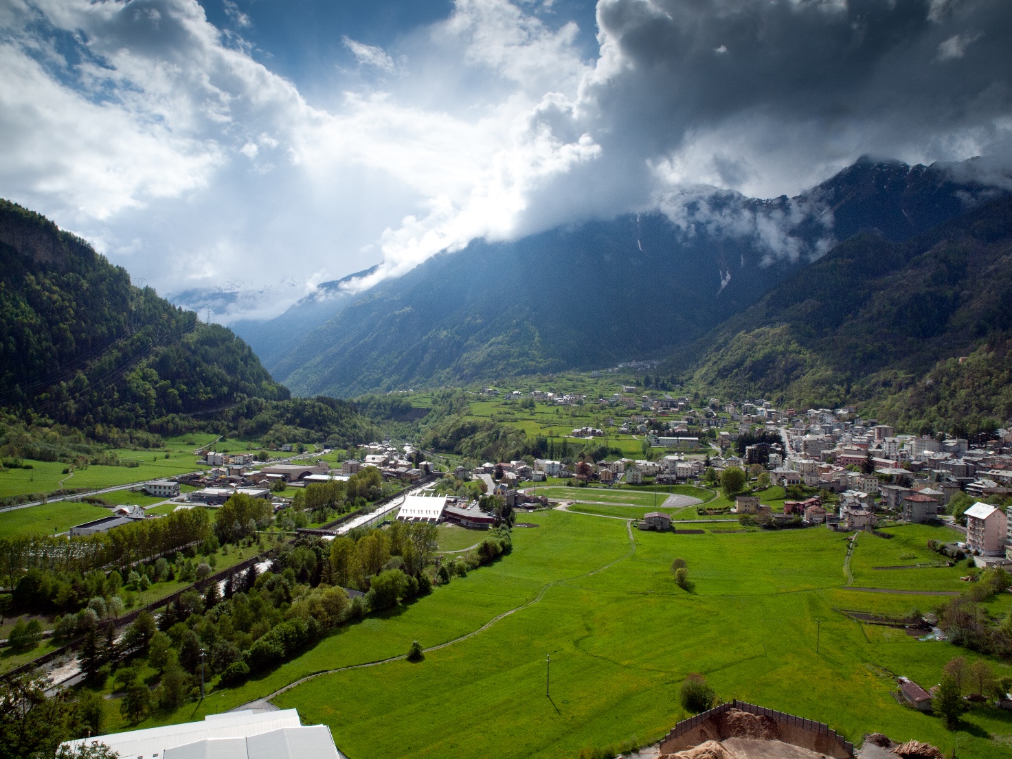Sondalo landscape